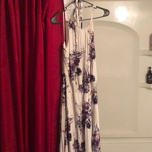 Long floral dress